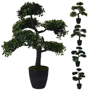 Homestyle Bonsai Boom In Pot - Decoratie - 50 cm Assorti pas cher