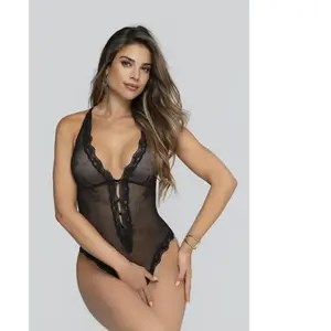 Christine - Crotchless Body Kim - Zwart