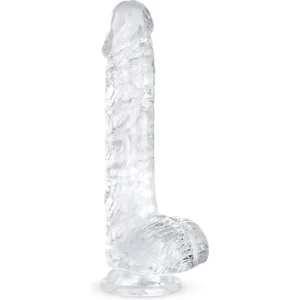 Comparateur de prix : EasyToys Jelly Dildo met Ballen - 15 cm