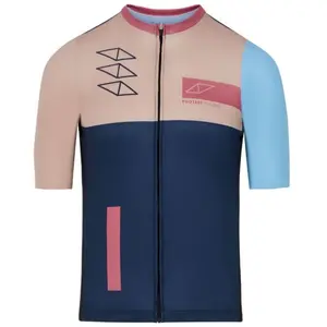 Protest Prtsefs - Fietsshirt Heren - Korte mouwen - Ronde hals - Reflecterend detail Night Skyblue pas cher