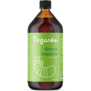 Engrais - Organifer - Engrais Pour Pelouse - Concentré Insectes Pour Gazon - 1000 Ml Pour 250 M2