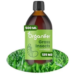 Engrais - Organifer - Engrais Pour Pelouse - Concentré Insectes Pour Gazon - 500 Ml Pour 125 M2