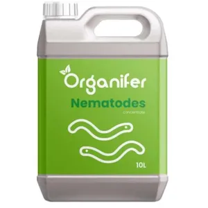 Nematoden - Bodemaaltjes Concentraat (10L, 10.000m2) - Nematodes - Aaltjes - Rozenziektes Bestrijden - Wortelaaltjes - Aardappelcysteaaltjes - Bietencysteaaltjes - Voorkomt en geneest - Organifer pas cher