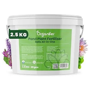 EM Vijverballen met plantvoeding (20 stuks voor 1 jaar plantvoeding) Voor gezonde en weerbare Vijverplanten - Organifer pas cher