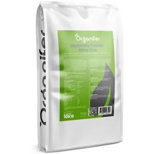 Engrais - Organifer - Diatomée Terre - 100% Pure Poudre - Ultra Fine - Sac De 25 Litres 10 Kg