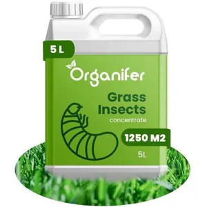 Engrais - Organifer - Engrais Pour Pelouse - Concentré Insectes Pour Gazon - 5 L Pour 1250 M2