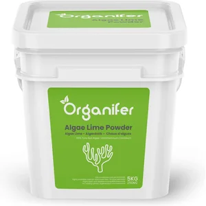 Algenkalk Poeder   Zuiver Lithothamnium Calcareum (5 kg voor 250 m2) - Organifer