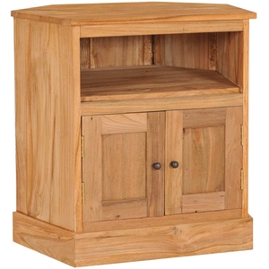 vidaXL Buffet d'angle 60x45x60 cm bois de teck massif pas cher