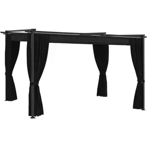 vidaXL-Prieel-4x3-m-antraciet pas cher