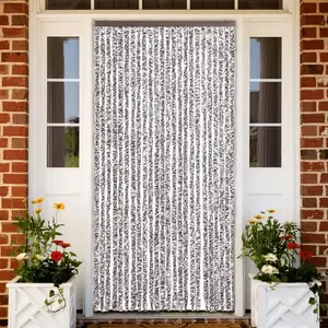 Comparateur de prix : vidaXL Moustiquaire Marron et beige 100 x 220 cm Chenille