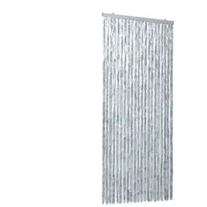 Comparateur de prix : vidaXL Moustiquaire Blanc et gris 90x220 cm Chenille