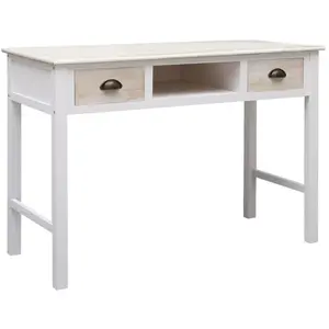 Comparateur de prix : vidaXL Table console 110x45x76 cm bois
