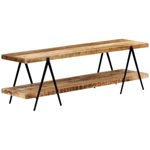 Comparateur de prix : vidaXL Meuble TV 160x40x50 cm Bois solide de manguier