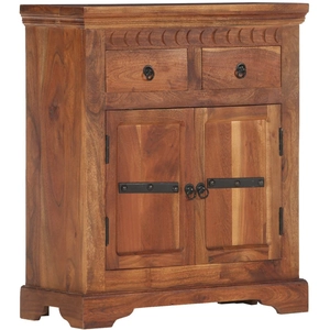 vidaXL Buffet 63 x 30 x 75 cm Bois d'acacia massif