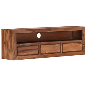 Comparateur de prix : vidaXL Meuble TV 120x30x40 cm Bois solide