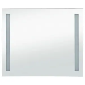 Comparateur de prix : vidaXL Miroir mural à LED pour salle de bains 80x60 cm