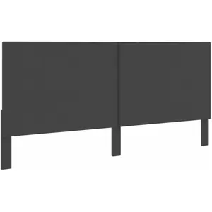 Tête de lit Gris foncé Tissu 200x200 cm Vidaxl n/a pas cher