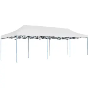 Comparateur de prix : vidaXL Tente de réception pliable 3x9 m Blanc