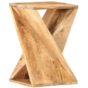 vidaXL Table d'appoint 35x35x55 cm Bois de manguier massif pas cher
