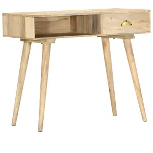 Comparateur de prix : vidaXL Table console 90x45x75 cm bois de manguier massif
