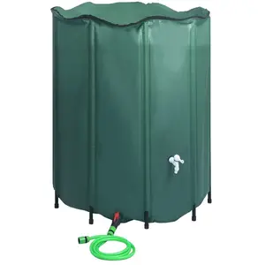 Comparateur de prix : vidaXL Réservoir pliable d'eau de pluie avec robinet 1000 L