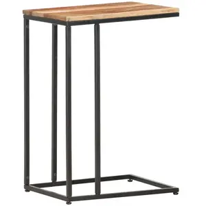 vidaXL Table d'appoint 35x45x65 cm Bois massif pas cher