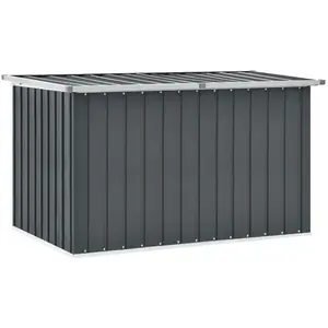 Comparateur de prix : vidaXL Boîte de rangement de jardin Gris 149x99x93 cm