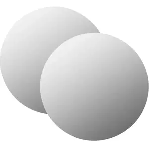 Comparateur de prix : vidaXL Miroirs muraux 2 pcs 60 cm Rond Verre