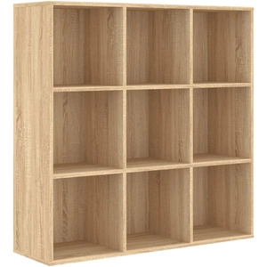 vidaXL Bibliothèque chêne sonoma 98x29x97,5 cm bois d'ingénierie pas cher