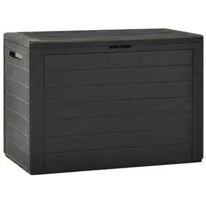 Comparateur de prix : vidaXL Boîte de rangement de jardin Anthracite78x44x55 cm