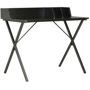 Comparateur de prix : vidaXL Vidaxl Bureau Noir 80x50x84 Cm