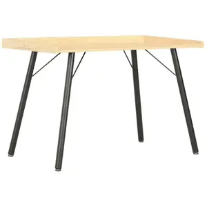 vidaXL Bureau Chêne 90x50x79 cm pas cher
