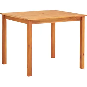 Comparateur de prix : vidaXL Table de jardin 88x88x74 cm Bois d'acacia massif