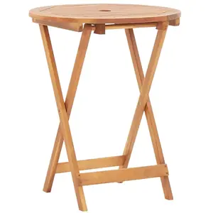 Comparateur de prix : vidaXL Table pliable de jardin 60x75 cm Bois d'acacia massif