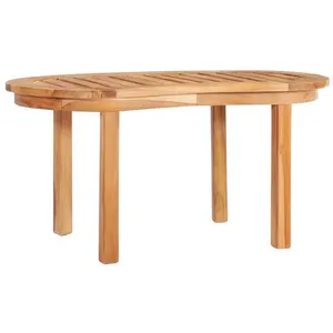 vidaXL Table basse 90x50x45 cm Bois de teck solide pas cher