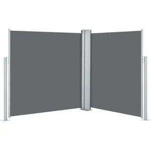 Comparateur de prix : vidaXL Auvent latéral rétractable Anthracite 140 x 600 cm