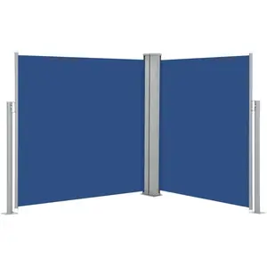 Comparateur de prix : vidaXL Auvent latéral rétractable Bleu 140 x 600 cm