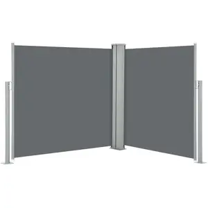 Comparateur de prix : vidaXL Auvent latéral rétractable Anthracite 100 x 600 cm