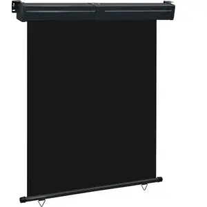 Comparateur de prix : vidaXL Auvent latéral de balcon 140x250 cm Noir
