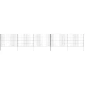 Comparateur de prix : vidaXL Ensemble de clôture de jardin 115x79 cm vert