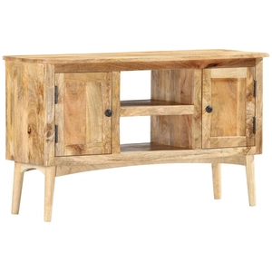 vidaXL Buffet 100x35x60 cm Bois de manguier massif pas cher