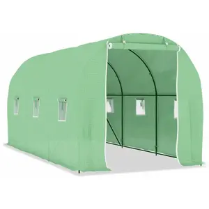 Comparateur de prix : vidaXL Serre 9 m² 4,5x2x2 m