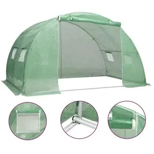 Comparateur de prix : vidaXL Serre 8 m² 2x4x2 m