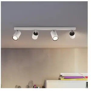 Comparateur de prix : Philips Kosipo opbouwspot - 4-lichts -wit