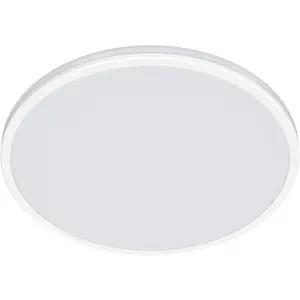 Philips - Plafonnier LED blanc myLiving Mauve 10 W pas cher
