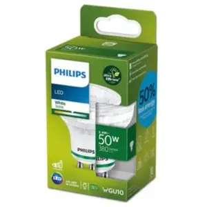 Philips Ultra Efficient LED spot - 50 W - GU10 - Koelwit licht pas cher