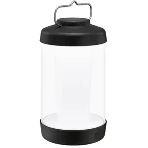 Philips Cicero lampe à poser extérieure IP54, 5W, 5000K, USB, noire pas cher