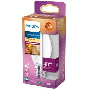 Comparateur de prix : Philips, Ampoule, Lampe (E14, 3.40 W, 470 lm, 1 x, D)