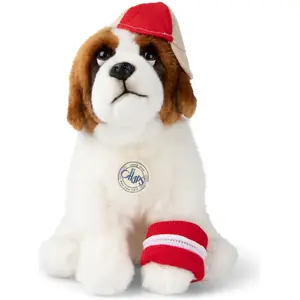 Peluche Herman le St Bernard (32 cm) pas cher