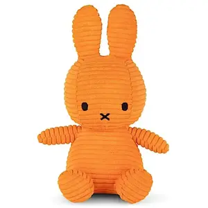 Bon Ton Toys Knuffel - Miffy ECO Corduroy - 23 cm - Orange pas cher
